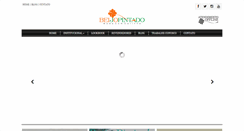 Desktop Screenshot of beijopintado.com.br